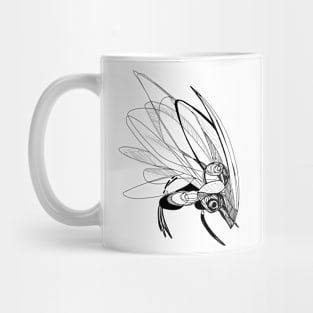 bird abstraction Mug